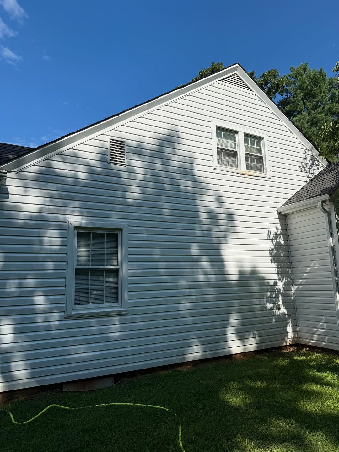 After exterior cleaning by Mayberry Pressure Washing